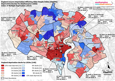 Income Deprivation Affecting Older People Index (IMD 2019)