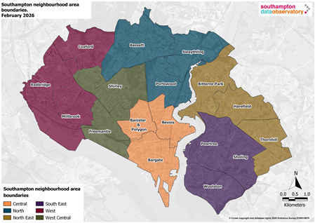 Southampton neighbourhood areas