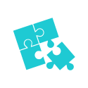 Puzzle blue