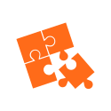 Puzzle orange