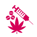 Drug Use pink